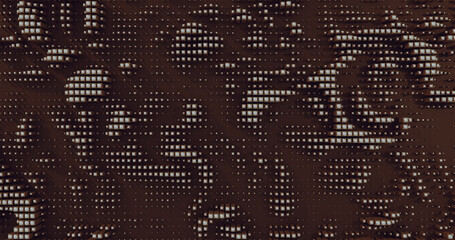 Abstract Geometric Pattern Dark Red Black and White Background With Cubes and Spheres