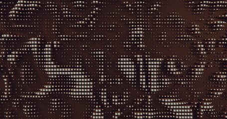 Abstract Geometric Pattern Dark Red Black and White Background With Cubes and Spheres