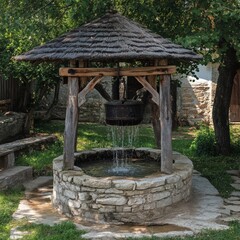 Authentic well w/ Moldovan water
