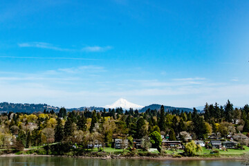 Mt. Hood and Portland, Oregon Suburbs