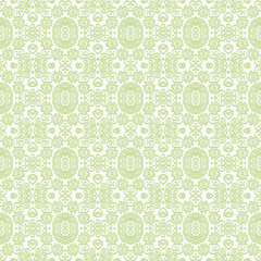  Seamless flourish laced ornament, ornamental texture, woven laced abstract pattern on white background