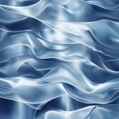 Obraz premium blue silk background, Abstract transparent water shadow surface texture background