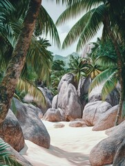 Fototapeta premium Tropical Paradise