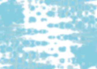 An abstract transparent psychedelic wavy vignette design element overlay.