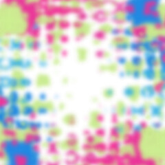 An abstract transparent psychedelic wavy vignette design element overlay.