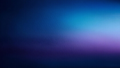 abstract mesmerizing background with a dark blue night sky gradient. A blurred midnight spectrum transitions from deep violet indigo to light blue shades, complemented by a grainy texture