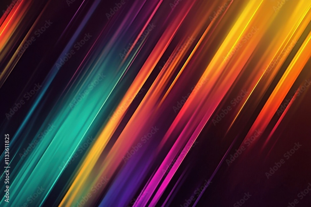 Poster stunning abstract patterns created by ai technology