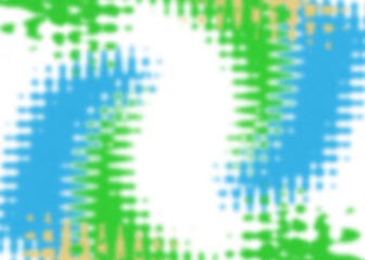 An abstract transparent psychedelic wavy vignette design element overlay.