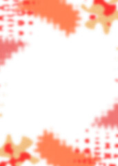 An abstract transparent psychedelic wavy vignette design element overlay.