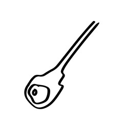 meteor hand drawn illustration