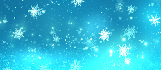 winter christmas abstract snow background