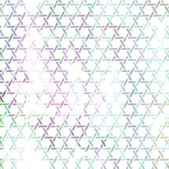 abstract background with hexagons