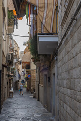 Gasse in der Altstadt von Bari, Apulien