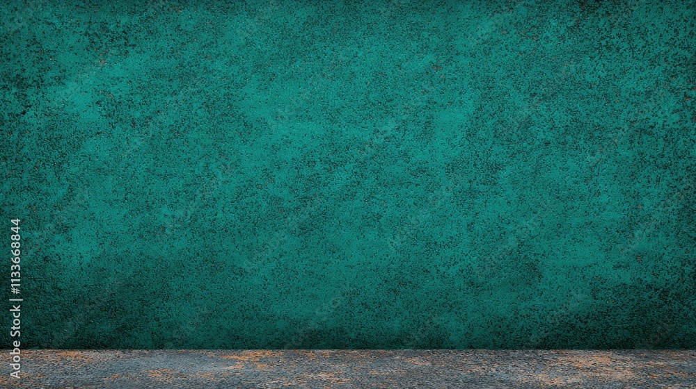 Aufkleber textured green background with rusty surface for design projects