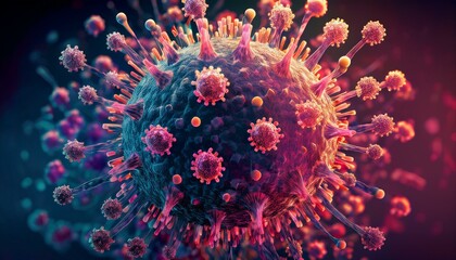 The role of proteins in viral structure.  