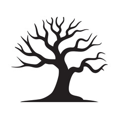 tree silhouette vector
