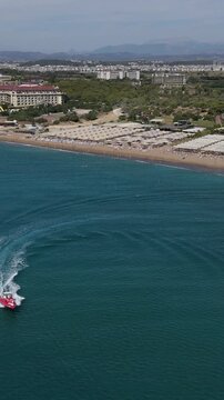 Sea By Speedboat Parachute