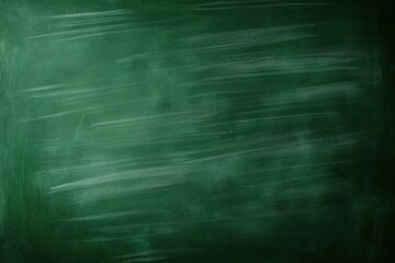 Green chalkboard with chalk texture. Abstract background suitable for education school. Great backdrop for learning. Clean surface for writing. Ideal for school setting. Perfect for learning concept.