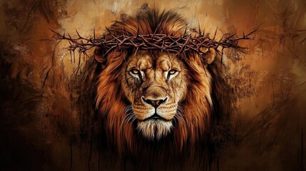 The Majesty of the Lion of Judah Captured in Religious Art