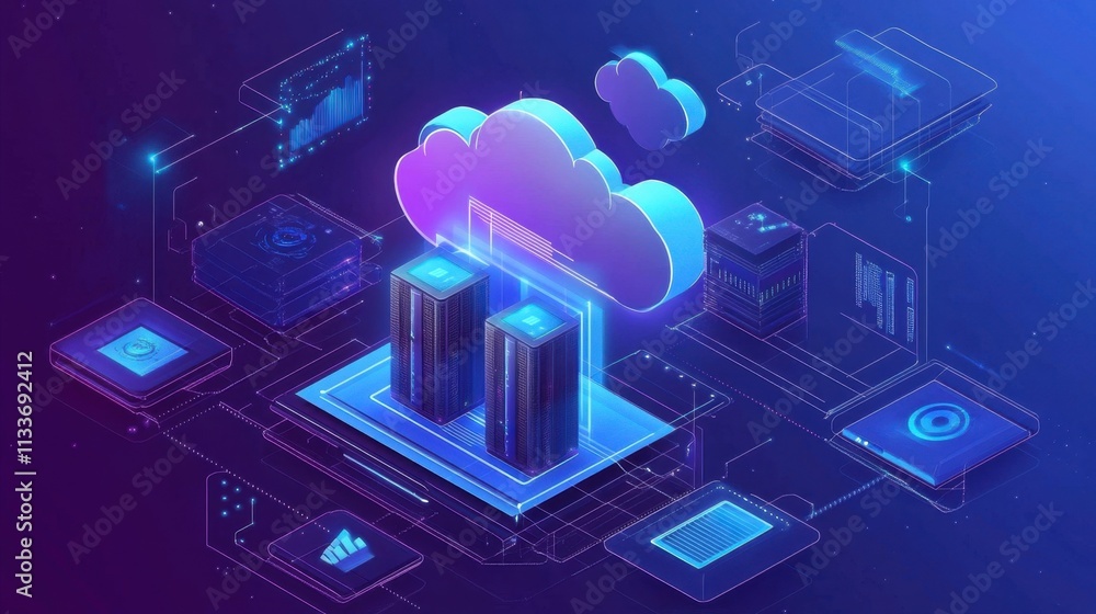 Aufkleber leveraging hybrid cloud architectures for enhanced data management and analytics.