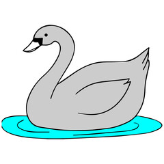 duck icon vectors illustration symbol design