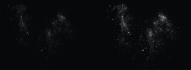 Obraz premium Snowfall vector isolated luxury background design