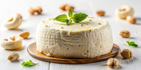 Creamy vegan cashew cheese: healthy, plant-based dairy-free delight.