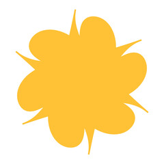 黄色い花のフレーム