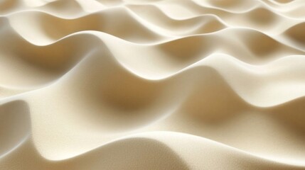 Obraz premium Abstract Wavy Beige Surface with Subtle Texture