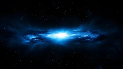 Obraz premium Bright Celestial Event In Deep Space Nebula