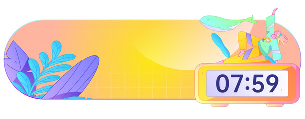 Practicing yoga, physical and mental health, flat vector character concept, operation hand drawn illustration
