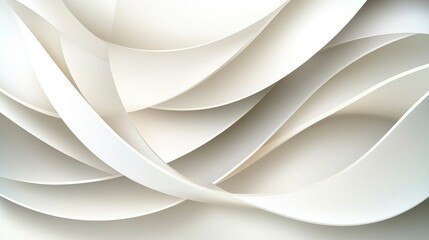 Abstract white and grey background with delicate geometric textures and soft fading gradients providing a neutral and professional look for business use
