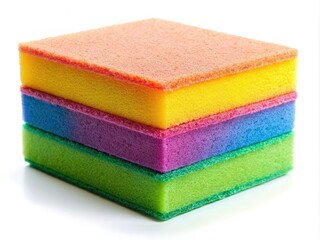 Crisp white background showcases a pristine, empty cardboard shipping box, ready for delivery.