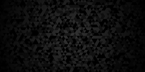 Vector geometric seamless gray cube square low polygon texture wallpaper. abstract surface creative diamond pattern corporate. Black and gray polygon Mosaic triangle overlap texture background.