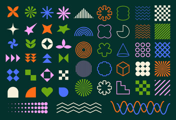 Collection of abstract geometry elements