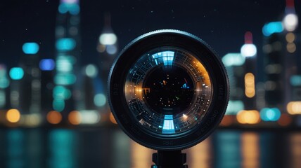 Cityscape Through a Lens