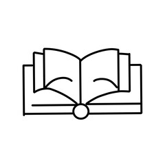 outline icons related to education