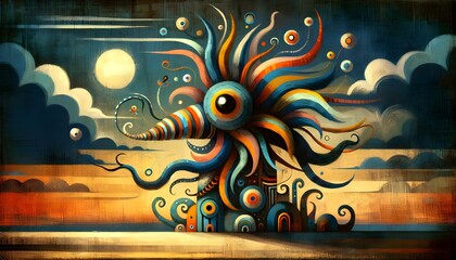 Obraz premium Mundos Oníricos: Universos de Ensueño