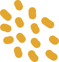 Abstract Dots Boho Element 