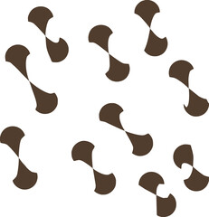 Abstract Dots Boho Element 