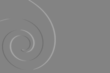 black and white spiral