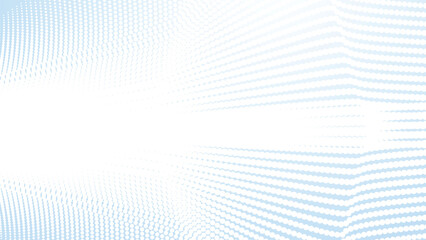 Blue and white gradient with halftone seamless pattern abstract background for backdrop or presentation