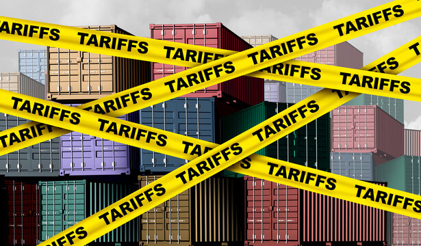 Economic tariffs and government taxation or punative tariff trade policy or duties imposed on imports and exports by a government on imported or exported goods as Protectionism.