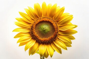 Fototapeta premium Beautiful, isolated sunflower PNGs. High-resolution photos with long exposure effects; breathtaking imagery.