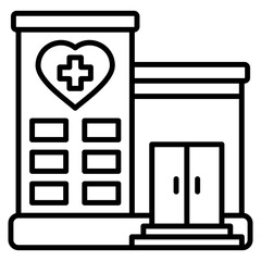 clinic single icon