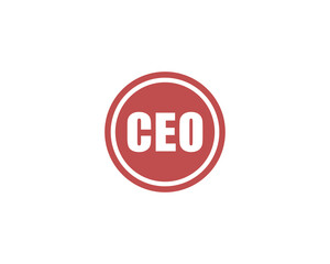 CEO logo design vector template. CEO