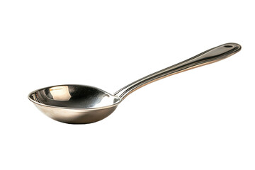 Modern Stainless Steel Gravy Ladle with a Long Handle with isolated on transparent background