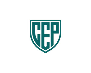 CEP logo design vector template. CEP