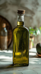 Avocado oil. Oil bottle