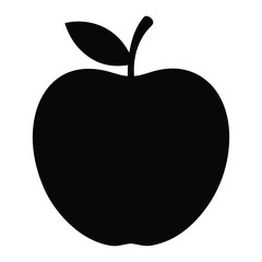 vector illustration of an apple